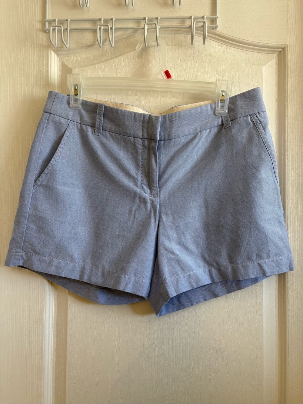 J Crew Light Blue Women's 5” Cotton Shorts